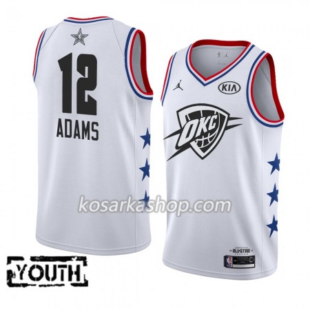 Dres Oklahoma City Thunder Steven Adams 12 2019 All-Star Jordan Brand Bijela Swingman - Dječji